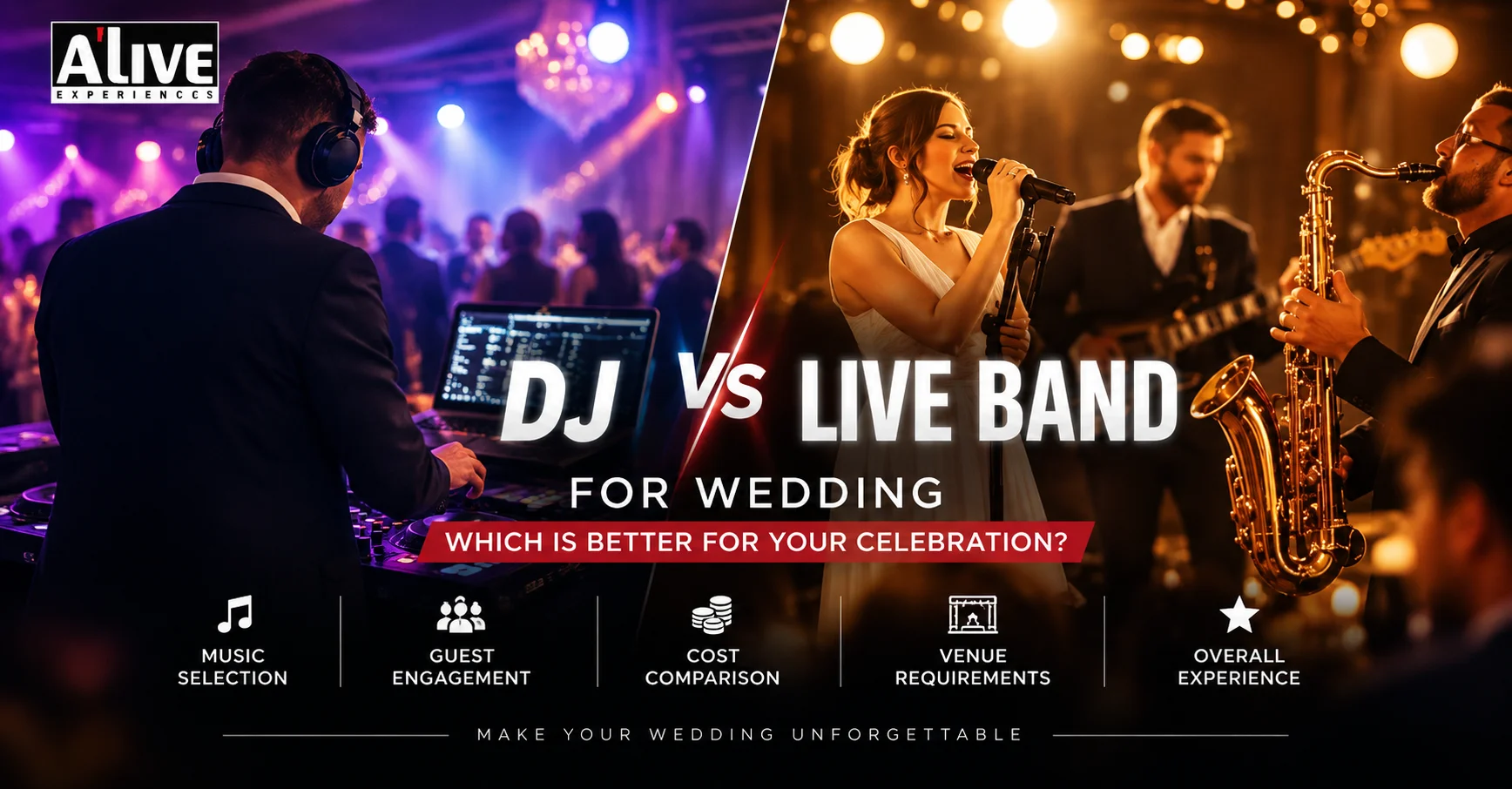 Live Band vs DJ for Wedding: Which Is Better for Your Celebration?