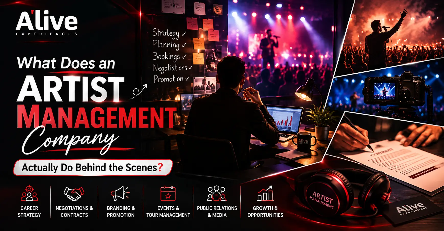 What Does an Artist Management Company Actually Do Behind the Scenes?
