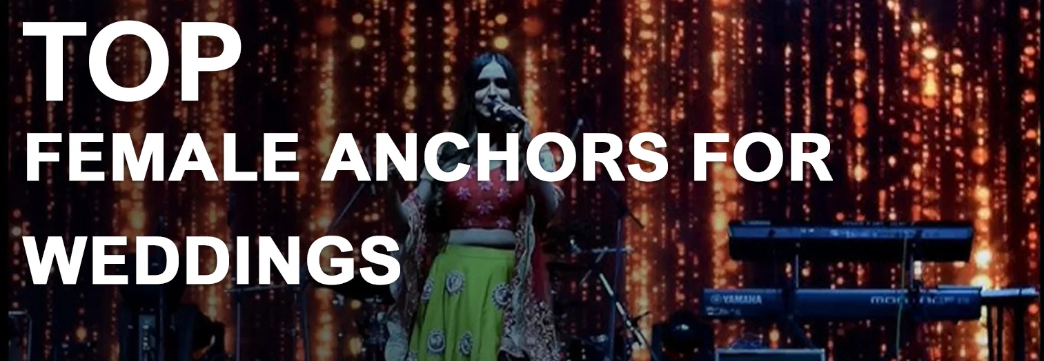 Top Female Wedding Anchors In Telangana